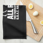 Liga Champion Fantasy Football Goat Geschenk Geschirrtuch (Viertel Falte)