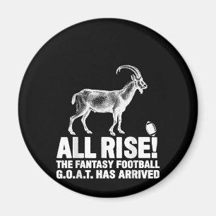 Liga Champion Fantasy Football Goat Geschenk Magnet