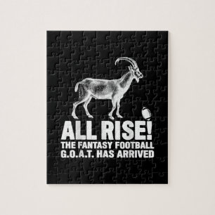 Liga Champion Fantasy Football Goat Geschenk Puzzle