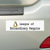Liga der außergewöhnlichen Pinguine 2 Autoaufkleber (Auf Auto)