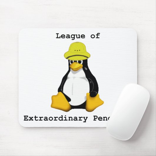 Liga der außergewöhnlichen Pinguine 2 Mousepad (Mit Mouse)