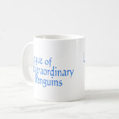 Liga der außergewöhnlichen Pinguine 3 Kaffeetasse (Vorderseite Links)