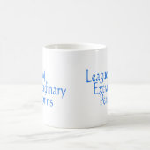 Liga der außergewöhnlichen Pinguine 3 Kaffeetasse (Mittel)