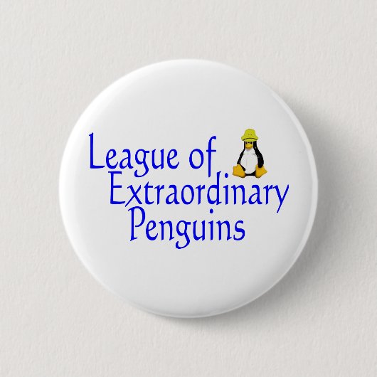 Liga der außergewöhnlichen Pinguine 4 Button (Vorderseite)
