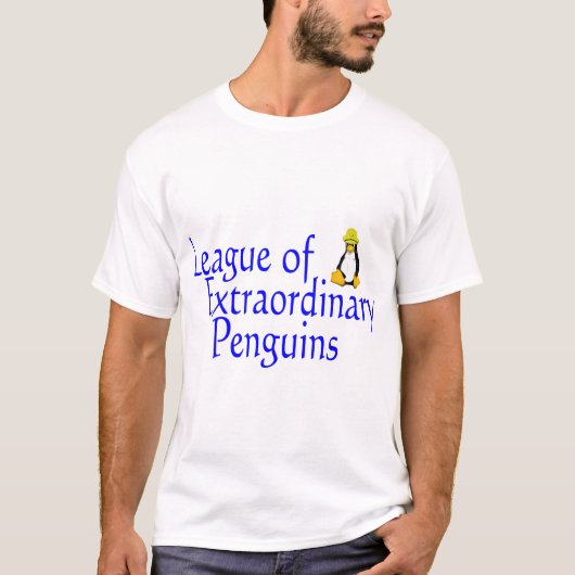 Liga der außergewöhnlichen Pinguine 4 T-Shirt (Vorderseite)