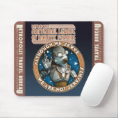 Liga der Roboterpersonen-Mausunterlage Mousepad (Mit Mouse)