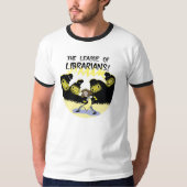 Liga des Bibliothekar-T - Shirt - guybrarian Größe (Vorderseite)