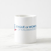 Liga des Frauen-Wählers der Kalamazoo Kaffeetasse (Mittel)