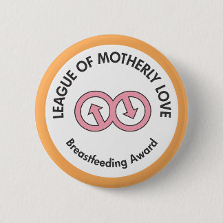 Liga des Motherly Liebe-Knopfes Button