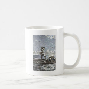 Liga-Illustration Kapitän-Nemo Verne 20.000 Kaffeetasse