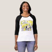 Liga von Bibliothekaren T! T-Shirt (Vorne ganz)