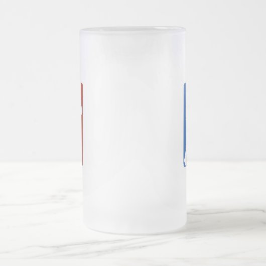 Ligalogoart Mattglas Bierglas (Mittel)