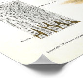 Ligaments und Gelenke Anatomie Poster (Ecke)