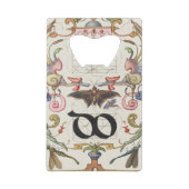 Ligatur von Mira Calligraphiae Monumenta Geldbeutel Flaschenöffner (Vorderseite)