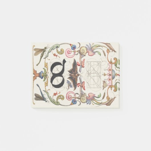 Ligatur von Mira Calligraphiae Monumenta Post-it Klebezettel (Vorderseite)