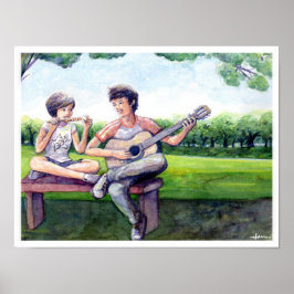 "Ligaya" - inspiriert durch den Song "Eraserheads" Poster