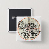 Liger Jäger durch Mudge Studios Button (Vorne & Hinten)