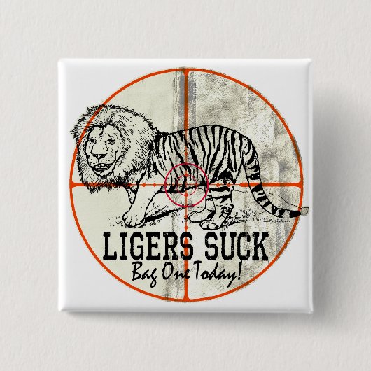 Liger Jäger durch Mudge Studios Button (Vorderseite)