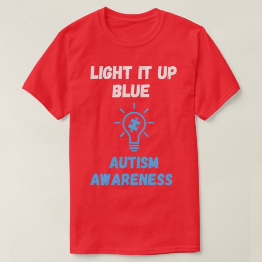 Lighit Up Autismus Awareness Classic TShirt (Design vorne)