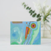 Light, 1930 by Wassily Kandinsky Postkarte (Stehend Vorderseite)