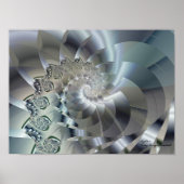 Light 2 Abstrakte Kunst Poster (Vorne)