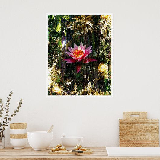 Light Abstrakt 4: Our Heart Poster (Küche)