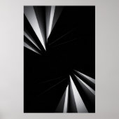 Light Abyss Geometry Poster (Vorne)