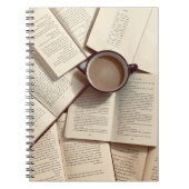 Light Academia Ästhetischer Kaffee und Bücher (Vorderseite)