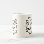 Light Academia Rather be in Libray book lover gift Kaffeetasse (Mittel)