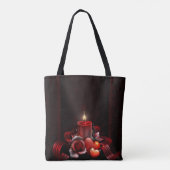 Light All-Over-Print Tote Bag, Mittel Tasche (Rückseite)