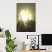 LIght am Ende des Tunnelposters Poster (Heimbüro)