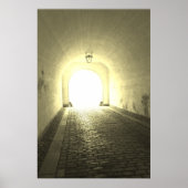 LIght am Ende des Tunnelposters Poster (Vorne)