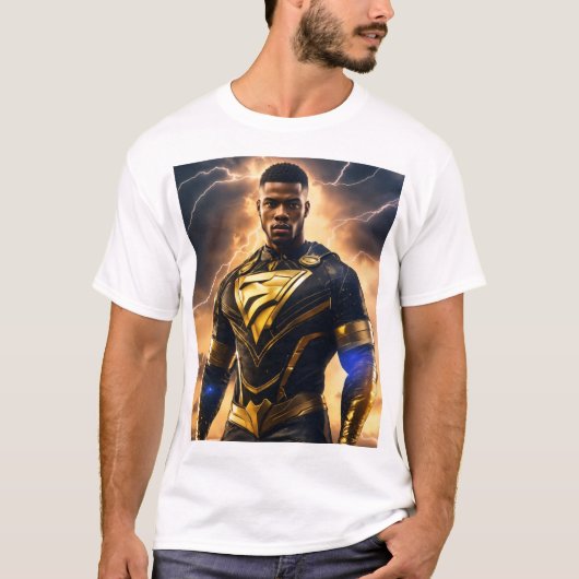 "Light and Dark Superhero" T-Shirt (Vorderseite)
