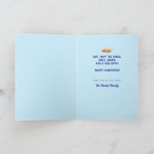 Light and Latkes Non-Foto Hanukkah Grußkarte Karte (Innenseite)