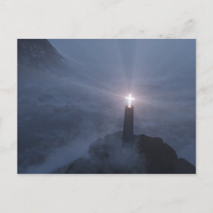 Light and Salvation Postcard Postkarte