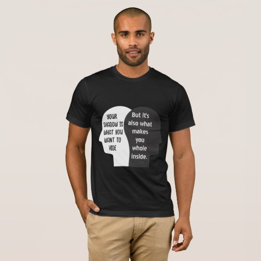 Light and Shadow Self t-shirt design (Vorne ganz)