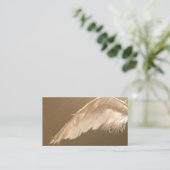 Light Angel Business Cards Visitenkarte (Stehend Vorderseite)