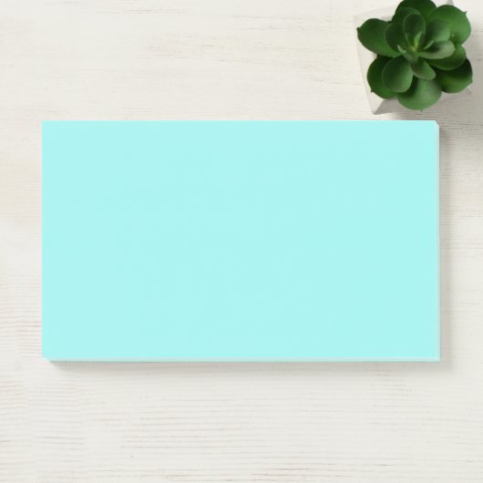 Light Aqua Blue Jumbo Post-It Notes Klebezettel (Büro)