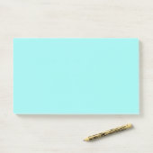 Light Aqua Blue Jumbo Post-It Notes Klebezettel (Auf Schreibtisch)