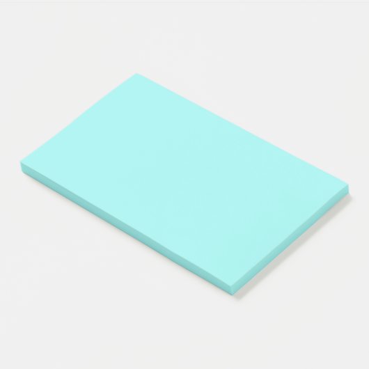 Light Aqua Blue Jumbo Post-It Notes Post-it Klebezettel (angewinkelt)