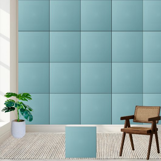Light Aqua Blue Solid Keramik Tile Fliese