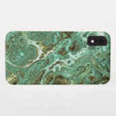Light Aquamarin Swirl Case-Mate Phone Case (Rückseite (Horizontal))