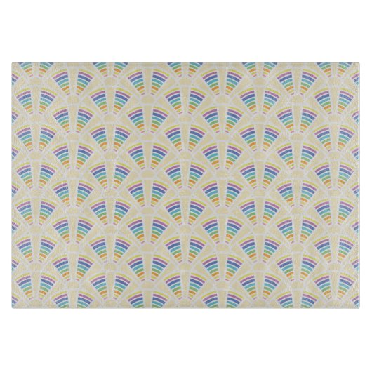 Light Arches Glass Cutting Board Schneidebrett (Vorderseite)