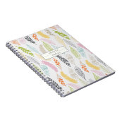 Light as a Feather by Origami Prints Notebook Notizblock (Rechte Seite)