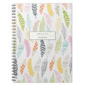 Light as a Feather by Origami Prints Notebook Notizblock (Vorderseite)