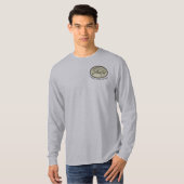 Light Ash Gray Long Sleeve Tshirt (Vorne ganz)
