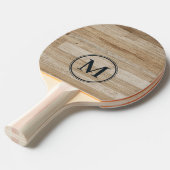 Light Ash Wood Monogram Tischtennis Schläger (Vorderseite)
