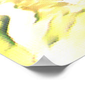 Light at the End of a Cave at the Beach Poster (Ecke)