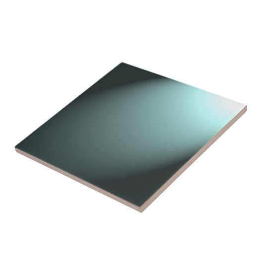 Light Beam Deep Turquoise Blue Fliese (Seite)