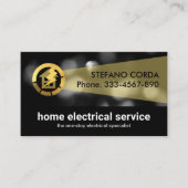 Light Beam Power Outback Bokeh Visitenkarte (Vorderseite)